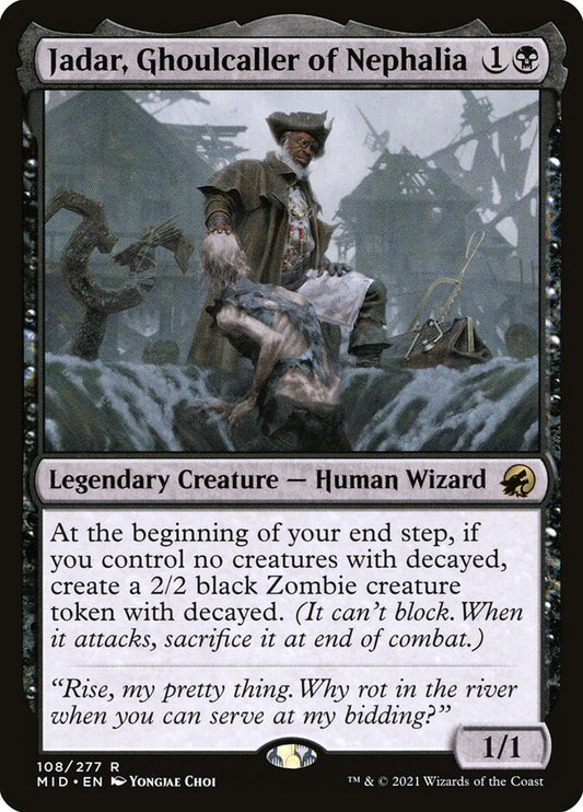Jadar, Ghoulcaller of Nephalia [Innistrad: Midnight Hunt] (108)