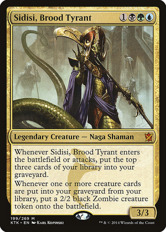 Sidisi, Brood Tyrant [Khans of Tarkir] (199)