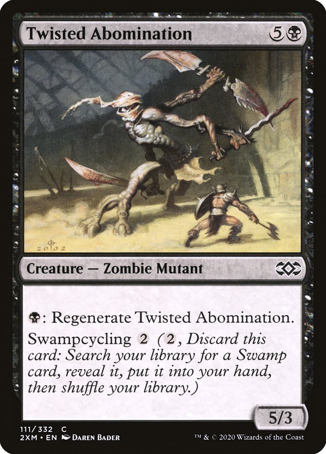 Twisted Abomination [Double Masters] (111)