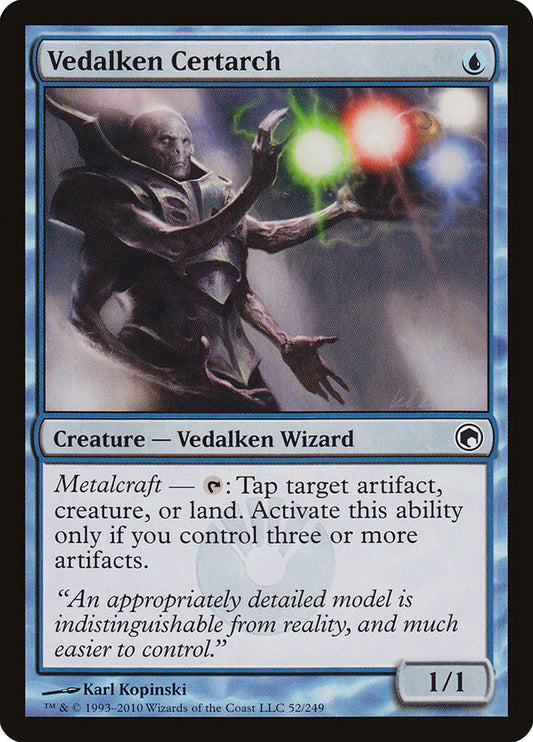 Vedalken Certarch [Scars of Mirrodin] (52)