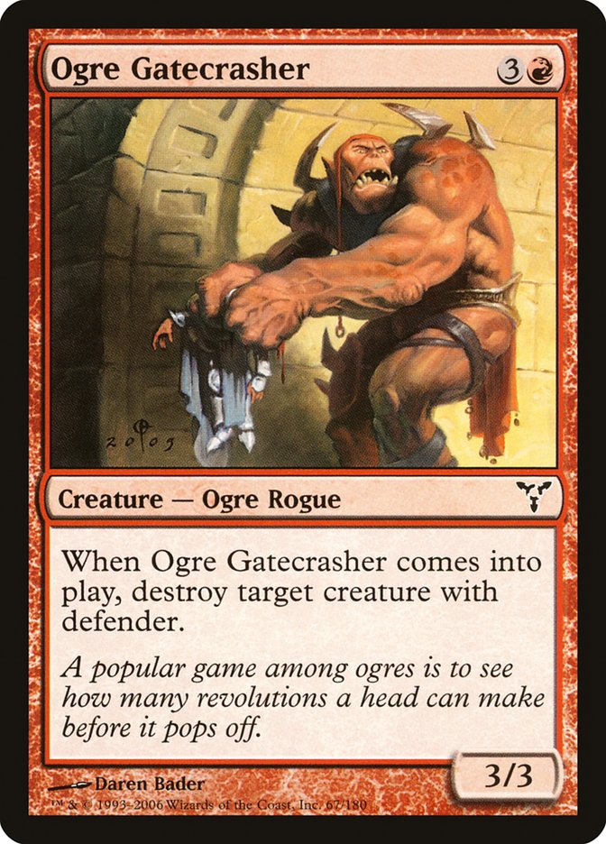 Ogre Gatecrasher [Dissension] (67)