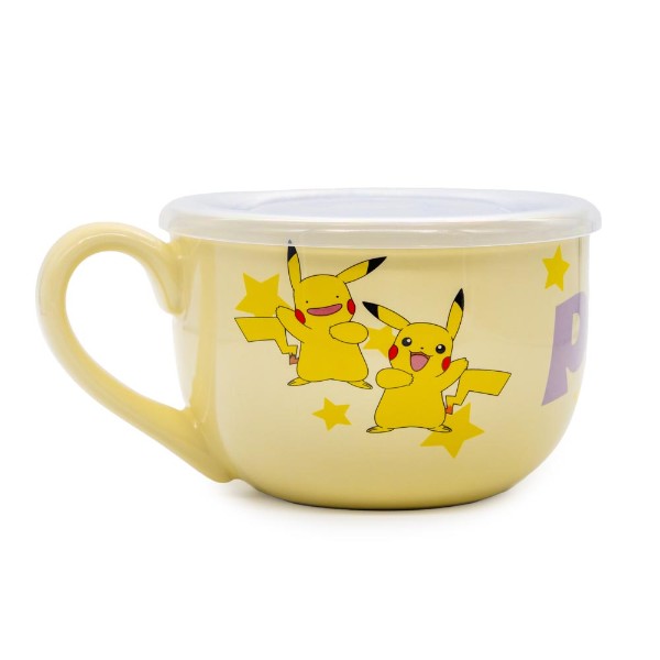 Pokemon - Ditto & Pikachu Soup Bowl with Lid