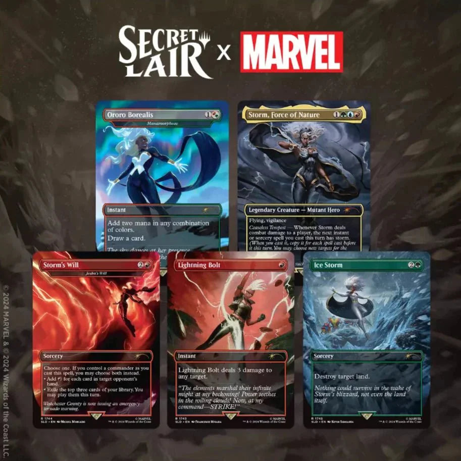 Secret Lair x Marvel's Storm Foil Edition